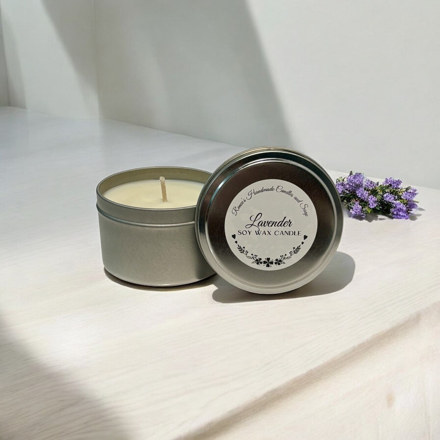 Silver Tin ~ Lavender