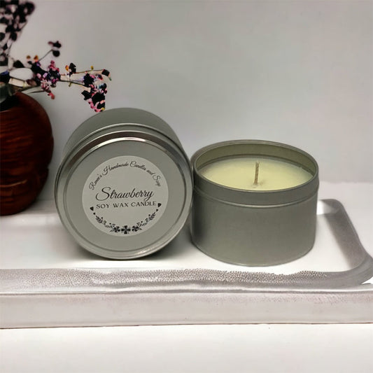 Silver Tin ~ Strawberry