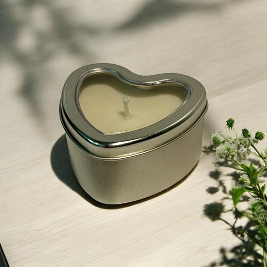 Heart Shape Tin ~ Jasmine