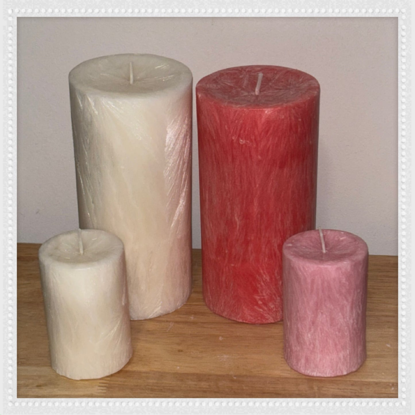 IN STOCK ~ Pillar Candles
